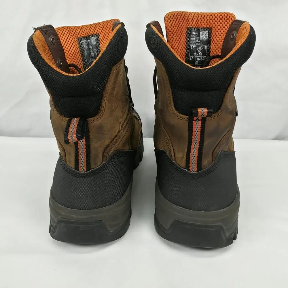 HyTest FootRests High Energy Work Boots Mens 9 Waterproof Composite Toe EH PR XR